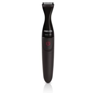 Aparador De Barba Philips Series 1000 Mg1100/16 A Pilha Preto