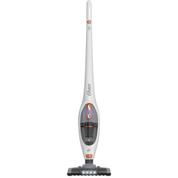 Aspirador De Pó Vertical Sem Fio Oster Oasp645 White Duo Clean 2 Em 1 - Bateria