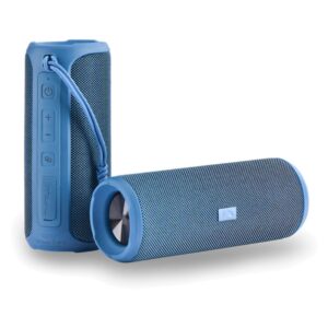 Caixa De Som Portátil Nakamichi Thrill Bluetooth Ipx7 24w Azul