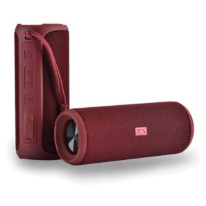 Caixa De Som Portátil Nakamichi Thrill Bluetooth Ipx7 24w Vermelho