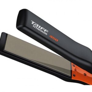 Chapinha Titanium Taiff 450 Colors Cerâmica 230ºc Bivolt Preto E Laranja