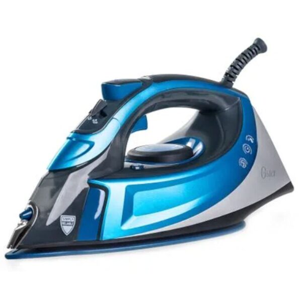 Ferro De Passar A Vapor Oster Cerâmica Turbo Steam 2200w 127v Azul