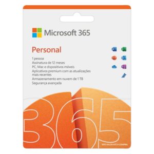 Licença Microsoft Office 365 Personal 12 Meses De Assinatura