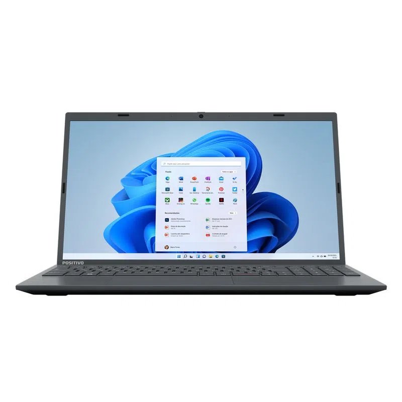 Notebook Positivo Motion Cinza C4128g-15 Intel Celeron 15.6″ 128gb 4gb Dual Core Windows 11