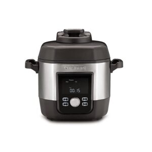 Panela De Pressão Cuisinart Cpc-900 5,6l 1000w 110v Aço Escovado