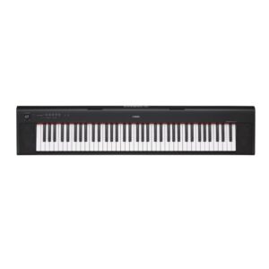 Piano Digital Yamaha Piaggero Np32b Preto Com 76 Teclas