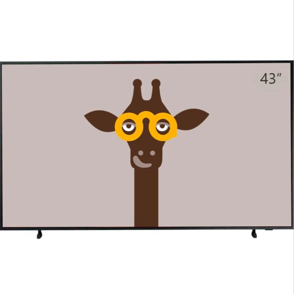 Smart Tv Samsung 43" The Frame 2022 Qled 4k Tela Matte, Molduras Customizáveis, Modo Arte Qn43ls03bagxzd