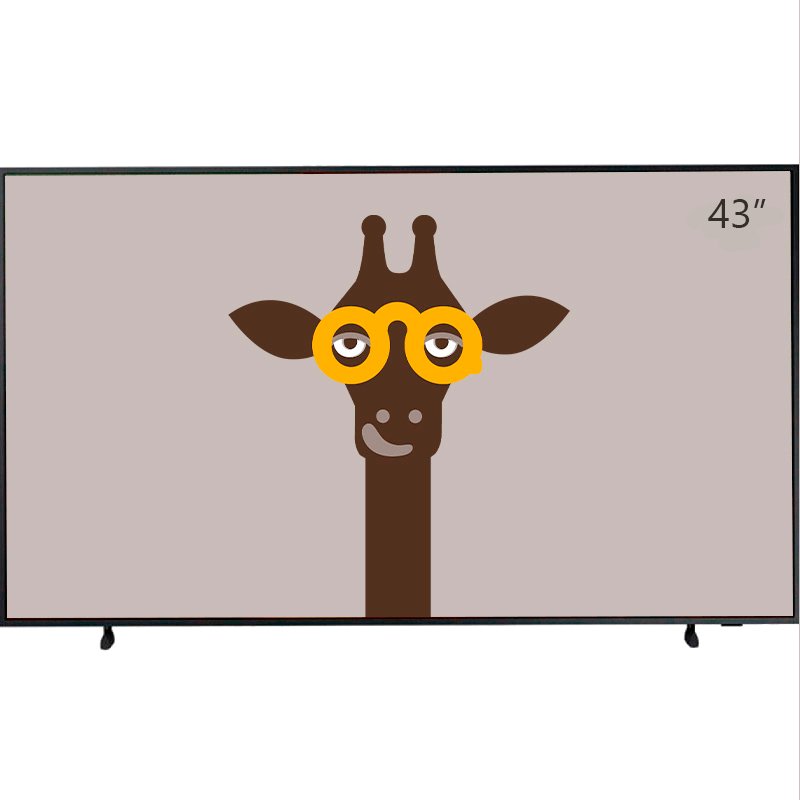 Smart Tv Samsung 43″ The Frame 2022 Qled 4k Tela Matte, Molduras Customizáveis, Modo Arte Qn43ls03bagxzd