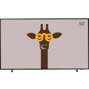 Smart Tv Samsung 50" The Frame 2022 Qled 4k Tela Matte, Molduras Customizáveis, Modo Arte, Qn50ls03bagxzd