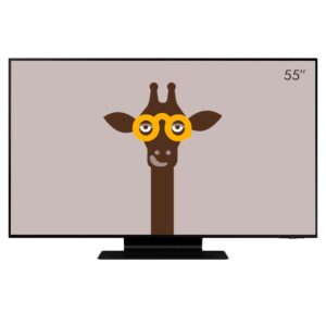 Smart Tv Samsung 55" Neo Qled 4k Qn55qn85bagxzd Mini Led Painel 120hz Processador Ia Som Em Movimento Tela Sem Limites Design Slim Alexa Built In Dolb