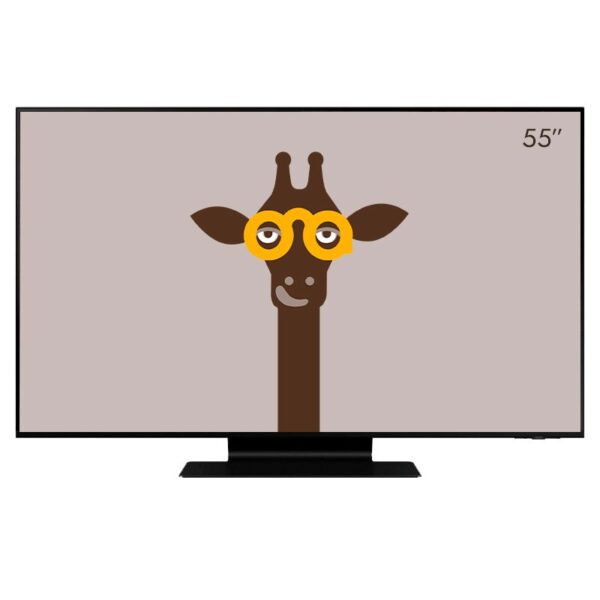 Smart Tv Samsung 55" Neo Qled 4k Qn55qn85bagxzd Mini Led Painel 120hz Processador Ia Som Em Movimento Tela Sem Limites Design Slim Alexa Built In Dolb