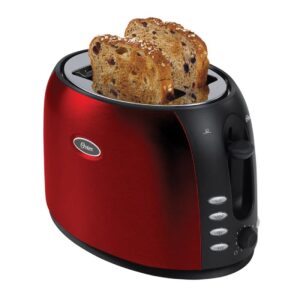 Torradeira Oster Aço Inox 127v Vermelha 800w 7 Tssttjc5bbkr-017 7 Opções De Ajuste