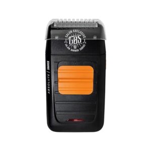 Aparador De Pelos Gama Italy Barber Series Absolute Shaver Bivolt Preto E Laranja