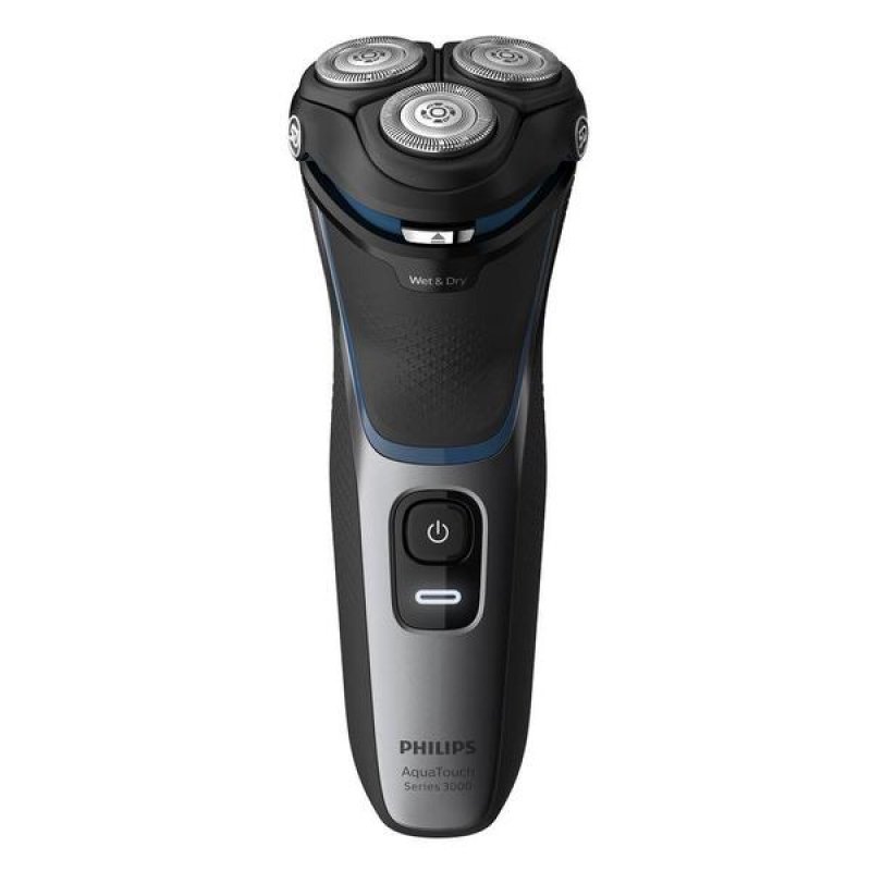 Barbeador Elétrico Philips Shaver 3000 S3122/51 Seco Ou Molhado Preto 127v