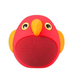 Caixa De Som Portátil Tectoy Tt-m918m Sound Toon Bluetooth Papagaio Fefo Vermelho