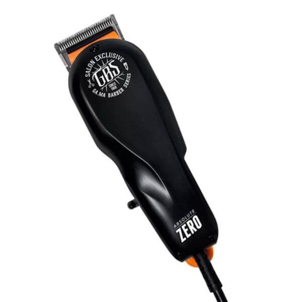 Cortador De Cabelo Gama Barber Series Absolute Zero 127v Preto E Laranja