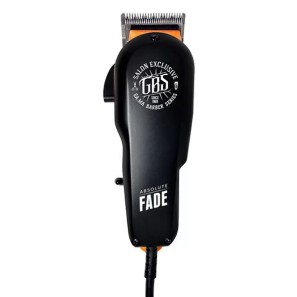 Cortador De Cabelo Gama Italy Barber Series Absolute Fade 220v Preto E Laranja