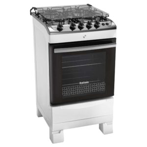 Fogão de Piso 4 Bocas à Gás Itatiaia Dream com Acendimento Automático Branco Bivolt