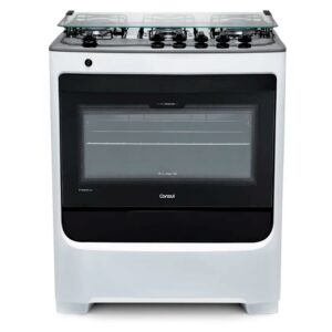 Fogão de Piso 5 Bocas à Gás Consul CFS5NAB com Acendimento Automático Branco Bivolt