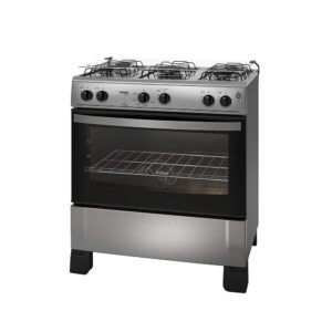 Fogão de Piso 5 Bocas à Gás Itatiaia Waves com Acendimento Automático Inox Bivolt