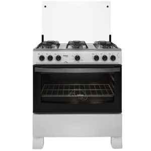 Fogão de Piso 6 Bocas à Gás Itatiaia Waves com Acendimento Automático Branco Bivolt