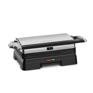 Grill Elétrico Multiuso Cuisinart Griddler Gr-11p1 350w 110v Inox