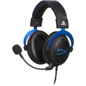 Headset Gamer Hyperx Cloud Blue Ps4 4p5j7aa#abl - Preto E Azul