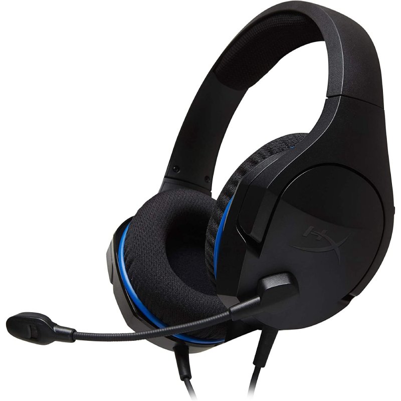 Headset Gamer Hyperx Cloud Stinger Core Ps4 4p5j8aa – Preto E Azul