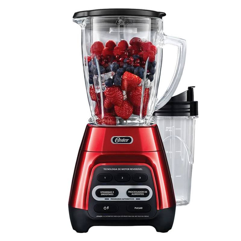 Liquidificador Oster Reversível Blstpyg1210rbg17 600w 110v Vermelho