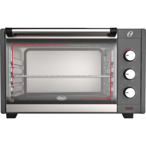 Mini Forno Elétrico Oster 45l Com Fundo Estendido 1600w Ofor455 Grafite - 127v