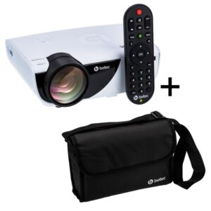 MINI PROJETOR LED PORTÁTIL - 1800 LUMENS - SMART ANDROID - BT836A + BOLSA DE TRANSPORTE