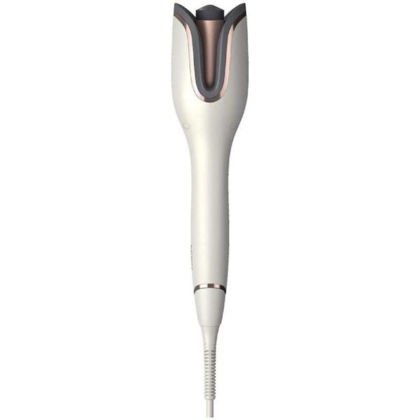 Modelador De Cachos Automático Philips Autocurler Bhb878/30 Bivolt Branco