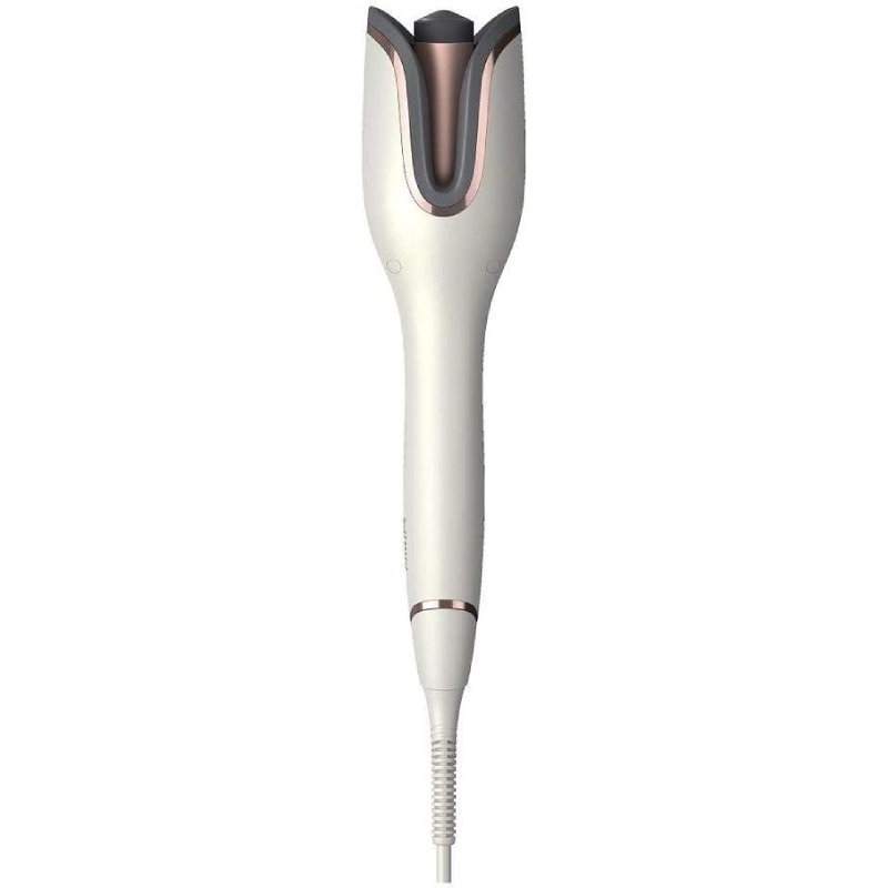 Modelador De Cachos Automático Philips Autocurler Bhb878/30 Bivolt Branco