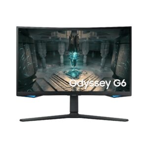Monitor Gamer Curvo Samsung Odyssey G6 27" Wqhd Bluetooth Freesync Ls27bg650elxzd 240hz 1ms
