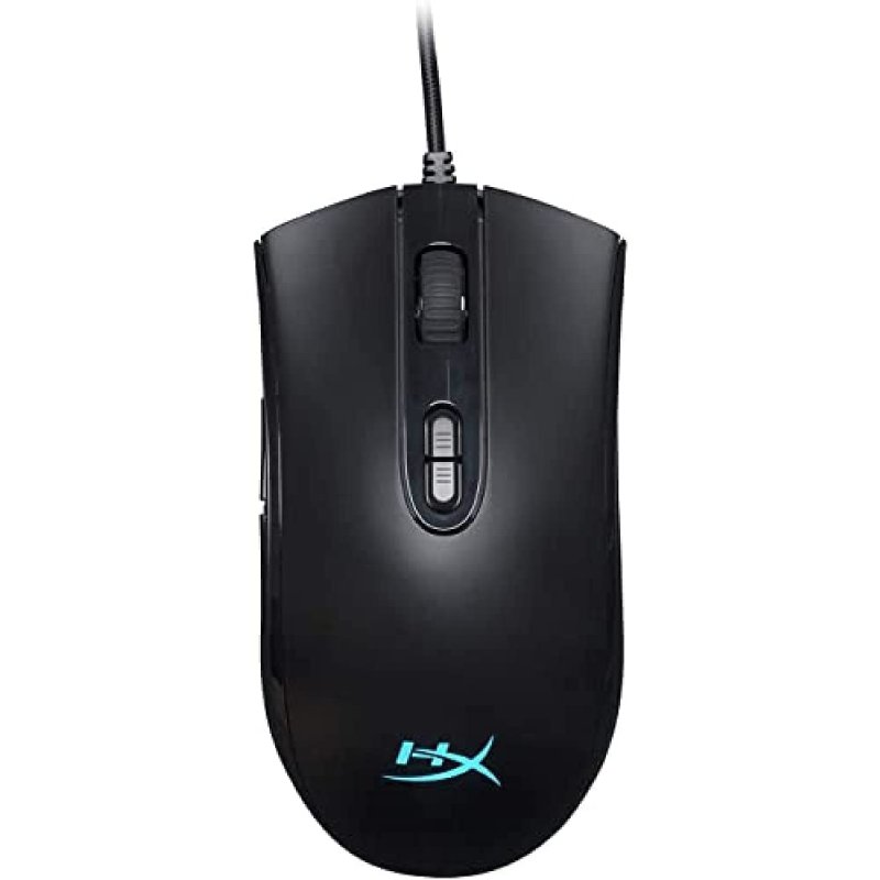 Mouse Gamer Hyperx Pulsefire Core 6200dpi Rgb 4p4f8aa – Preto