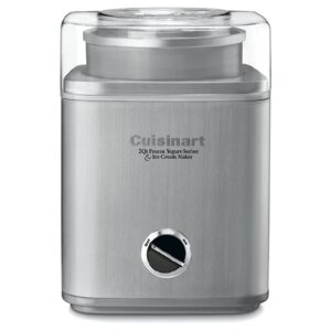 Máquina De Sorvete Cuisinart Pure Indulgence Ice-30bcp1 1,9l 110v Inox