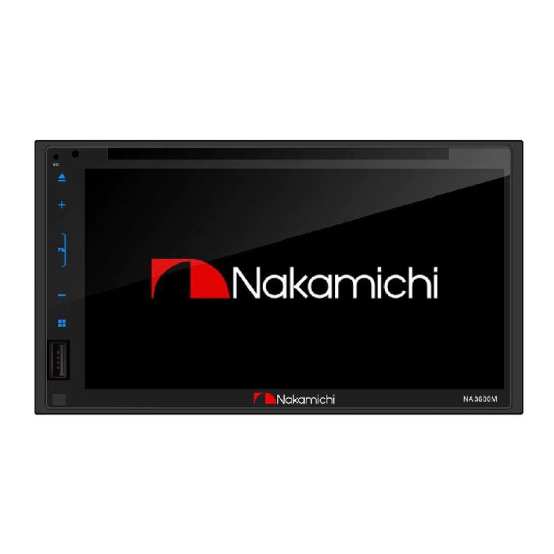 Multimídia Receiver Nakamichi 7″ Nm-na3600m Bluetooth Wvga Usb Câmera De Ré 50w