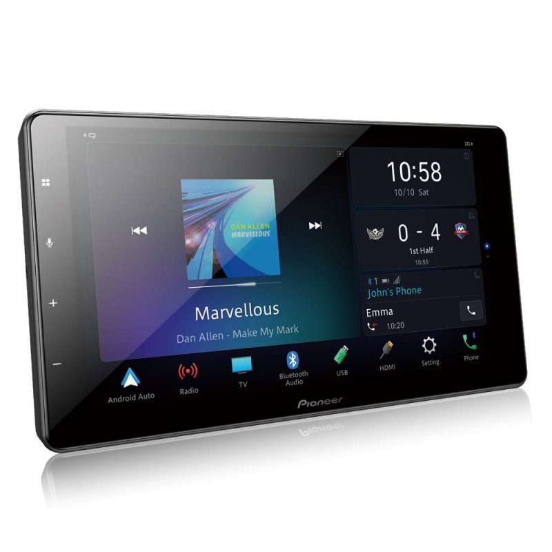 Multimídia Receiver Pioneer 9″ Dmh-zs9380tv Hd Bluetooth Usb Tv Digital 23w