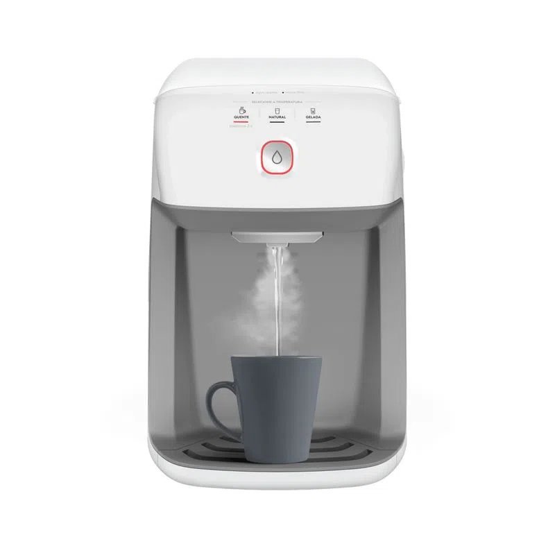 Purificador De água Electrolux Quente, Natural E Gelada Com Compressor Ph41b 127v Branco