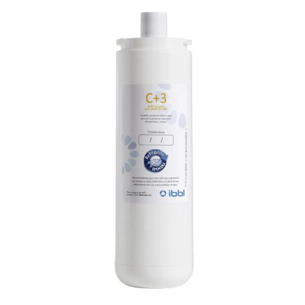 Refil Para Purificador De água Ibbl C+3 - Branco