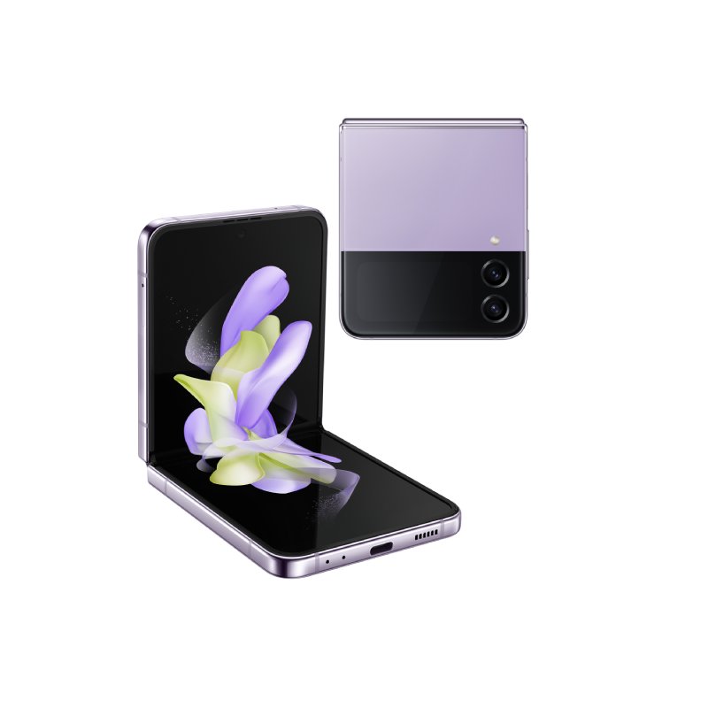 Smartphone Samsung Galaxy Z Flip4 5g Tela Dobrável De 6.7″ 256gb Processador Snapdragon 8gb De Ram Câmera Dupla Traseira Violeta