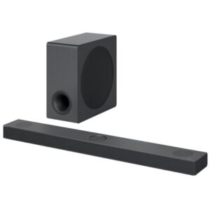 Soundbar Lg 3.1.3 Canais Subwoofer 4k Bluetooth 480w/ch Dolby Atmos Alexa Google Bivolt S80qy